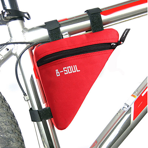 

Bike Frame Bag Top Tube Triangle Bag Moistureproof Wearable Shockproof Bike Bag Polyester PVC(PolyVinyl Chloride) Terylene Bicycle Bag Cycle Bag Cycling / Bike / Waterproof Zipper