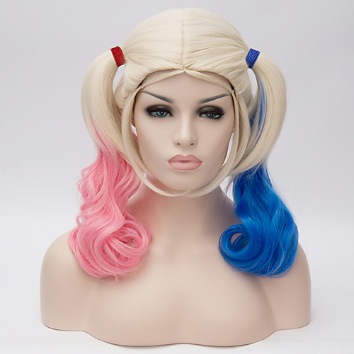 

Cosplay Costume Wig Synthetic Wig Cosplay Wig Wig Blonde Blonde Synthetic Hair Women's Blonde