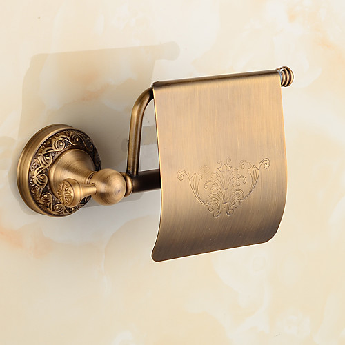 

Toilet Paper Holders Antique Brass 1 pc - Hotel bath