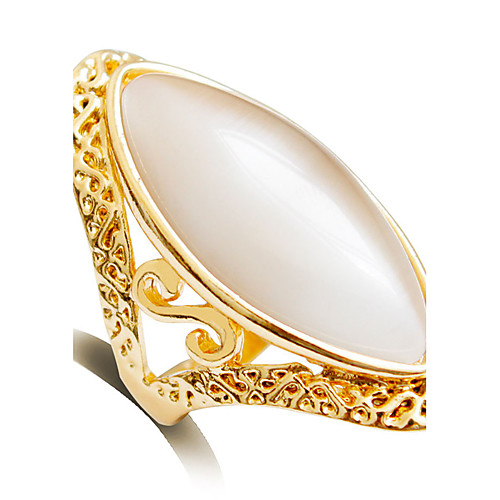 

Women's Band Ring Golden Alloy Classic Fashion Wedding Party / Evening Jewelry Princess