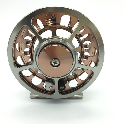 

Fishing Reel Fly Reel / Ice Fishing Reels 1:1 Gear Ratio 21 Ball Bearings for Fly Fishing / Bait Casting - HR-90