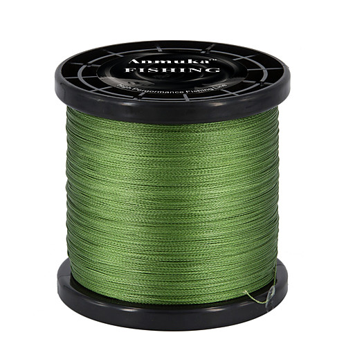 

PE Braided Line / Dyneema / Superline 4 Strands Fishing Line 1000M / 1100 Yards PE 100LB 80LB 70LB 0.1 ~ 0.5 mm Bait Casting Spinning Freshwater Fishing / 65LB / 60LB / 50LB / 45LB / 40LB