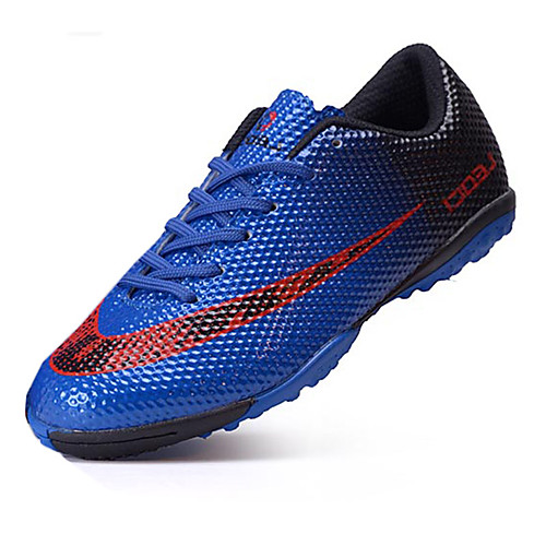 

Boys' Trainers Athletic Shoes Comfort PU Slip Resistant Little Kids(4-7ys) Big Kids(7years ) Athletic Outdoor Soccer Shoes Studded Red Blue Orange Spring / TR