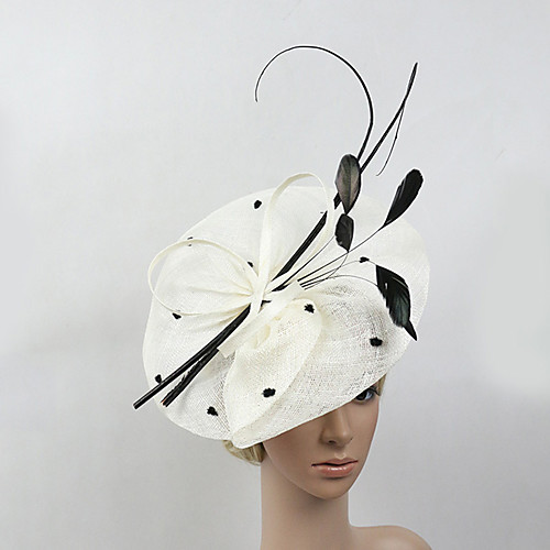 

Feather / Net Kentucky Derby Hat / Fascinators with 1 Wedding / Special Occasion / Horse Race Headpiece