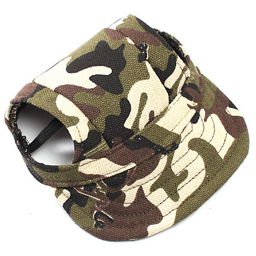 

Dog Bandanas & Hats Multicolor Dog Clothes Winter / Spring/Fall Camouflage Casual/Daily