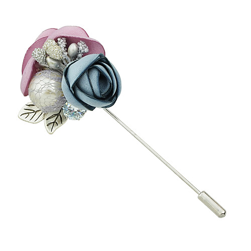 

Women's Brooches Ladies Fashion Brooch Jewelry Gray Blue Pink For Daily Casual