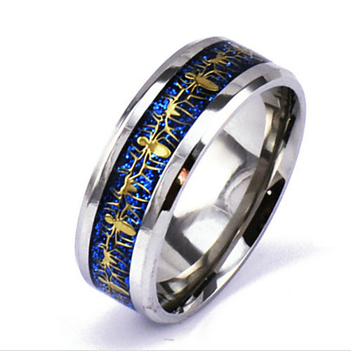 

Band Ring Silver Alloy Punk Rock 6 7 8 9 10 / Men's