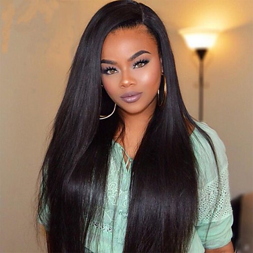 

premierwigs 8 26 yaki straight brazilian virgin glueless full lace human hair wigs glueless lace front wigs on sale
