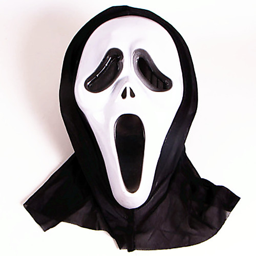 

Halloween Mask Ghost Scary Scream Horror Plastic PVC(PolyVinyl Chloride) 1 pcs Adults' Boys' Girls' Toy Gift