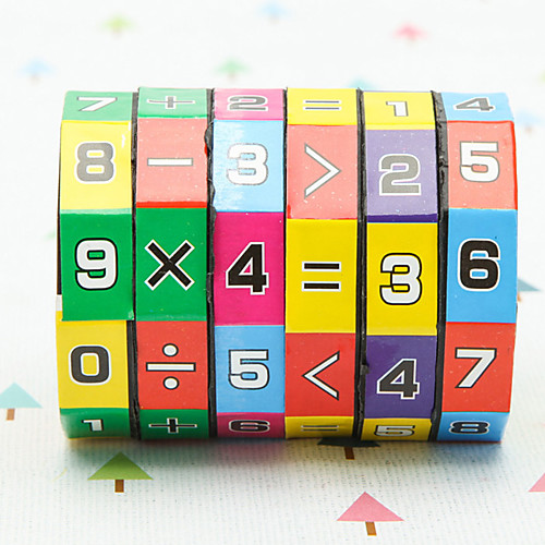 

Magic Cube Sudoku Puzzle Math Toy Eco-friendly Plastic Classic Kid's Children's Boys' Girls' Toy Gift