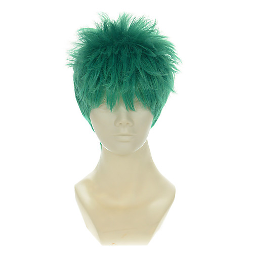 

Synthetic Wig Straight Straight Wig Green Synthetic Hair Women's Green
