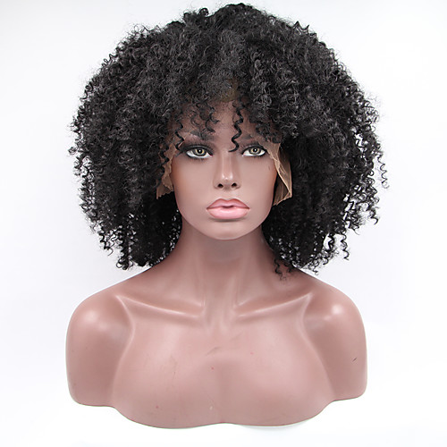 

Synthetic Lace Front Wig Afro Kinky Curly Kinky Curly Afro Lace Front Wig Short Medium Length Long Black#1B Synthetic Hair Women's African American Wig Black Modernfairy Hair