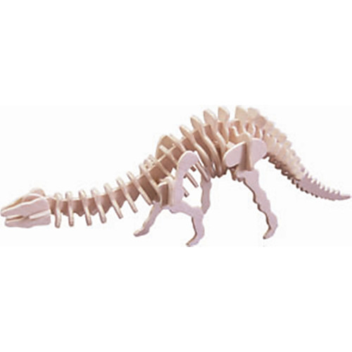 

3D Puzzle Wooden Puzzle Jurassic Dinosaur Creative DIY Educational Wooden 40 pcs Kid's Adults' Boys' Toy Gift