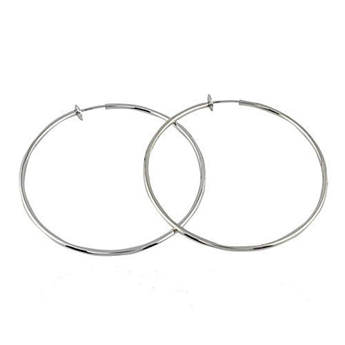 

Women's Clip on Earring Simple Earrings Jewelry Gold / Silver For Casual