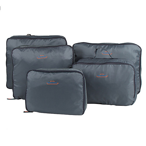 

5 sets Travel Bag / Travel Organizer / Travel Luggage Organizer / Packing Organizer Large Capacity / Portable / Foldable Clothes Nylon Travel / Durable