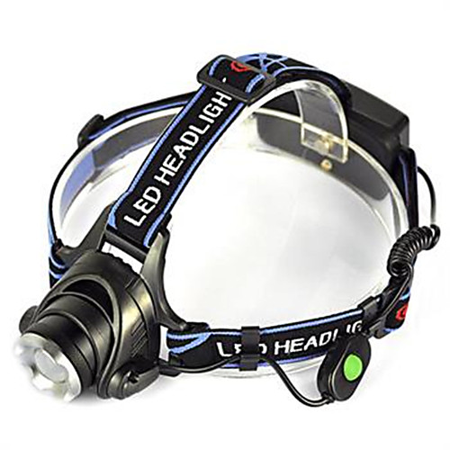 

Headlamps 5000 lm LED Cree XM-L T6 Emitters 1 Mode Anglehead Super Light Camping / Hiking / Caving Cycling / Bike Hunting