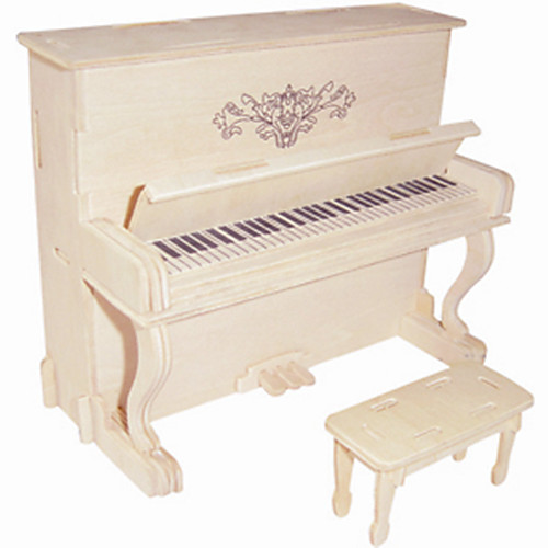

Wooden Puzzle Piano Musical Instruments Professional Level Wood 1 pcs European Style Boys' Girls' Toy Gift