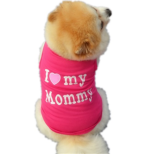 

Cat Dog Shirt / T-Shirt Vest Puppy Clothes Letter & Number Fashion Birthday Holiday Casual / Daily Windproof Birthday Winter Dog Clothes Puppy Clothes Dog Outfits Black Rose Costume for Girl and Boy