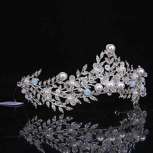 

Imitation Pearl / Rhinestone / Alloy Tiaras with 1 Wedding / Special Occasion / Casual Headpiece