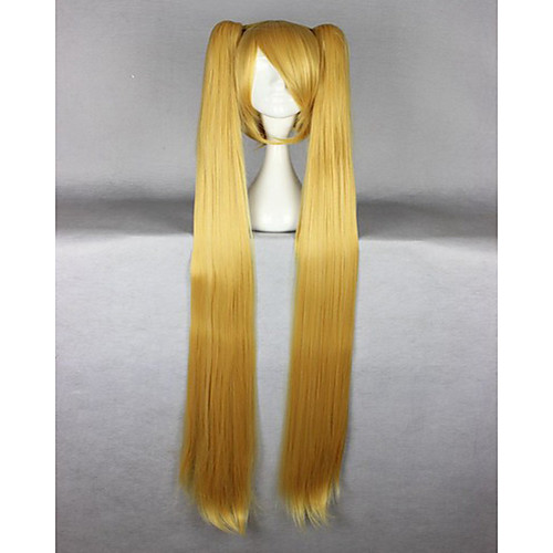 

Synthetic Wig Cosplay Wig Straight Straight Wig Blonde Blonde Synthetic Hair Women's Braided Wig African Braids Blonde hairjoy