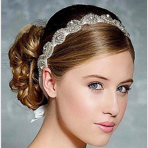 

Crystal Headbands Headpiece Wedding Party Elegant Feminine Style