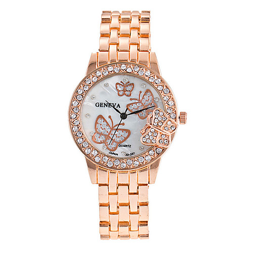 

Women's Luxury Watches Wrist Watch Diamond Watch Silver / Gold / Rose Gold Cool Punk Large Dial Analog Ladies Charm Sparkle Vintage Casual - Gold Silver Rose Gold