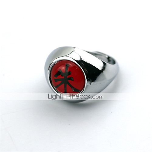 

Jewelry Inspired by Naruto Cosplay Anime Cosplay Accessories Ring Alloy Men's Hot Halloween Costumes