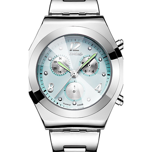 

Women's Ladies Luxury Watches Wrist Watch Analog Luxury Water Resistant / Waterproof Three Time Zones Cool / Two Years / Stainless Steel / Stainless Steel