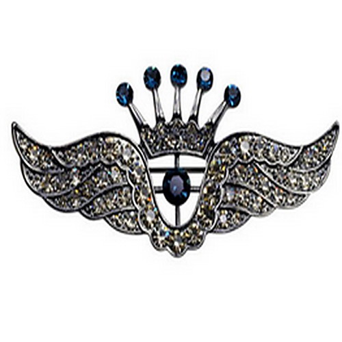 

Men's Brooches Ladies Brooch Jewelry Black Silver For Daily Casual