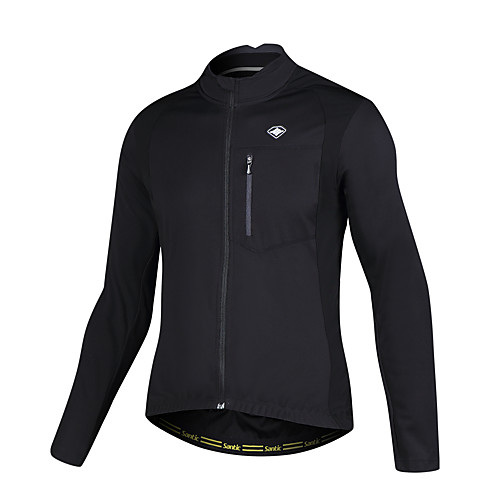 

SANTIC Men's Cycling Jacket Winter Polyester Bike Jersey Breathable Sports Patchwork Mountain Bike MTB Road Bike Cycling Clothing Apparel Advanced Relaxed Fit Bike Wear / Long Sleeve / Stretchy