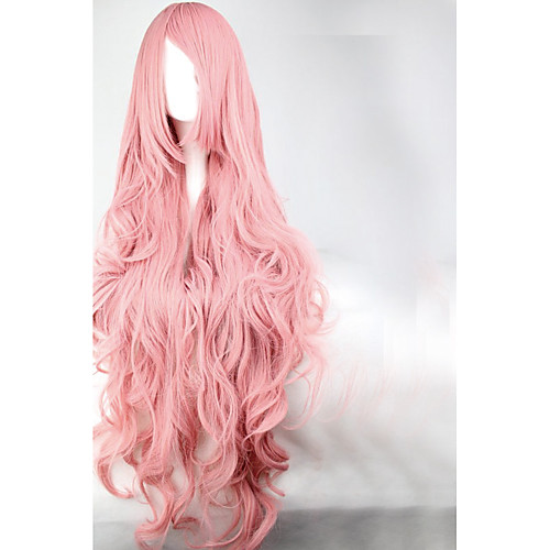 

Lolita Wigs Princess Sweet Lolita Dress Pink Sweet Lolita Vacation Dress Lolita Wig 35 inch Cosplay Wigs Solid Colored Wig Halloween Wigs