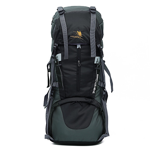

70 L Hiking Backpack Rucksack Multifunctional Waterproof Dust Proof Professional Outdoor Camping / Hiking Climbing Leisure Sports Black Blue Red / Wear Resistance