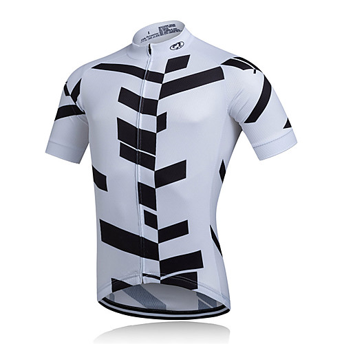 

Fastcute Men's Short Sleeve Cycling Jersey Cycling Jacket Polyester Bike Jersey Mountain Bike MTB Road Bike Cycling Breathable Quick Dry Sweat-wicking Sports Clothing Apparel / Stretchy / Advanced