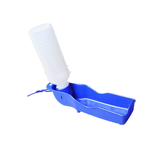 

Cat / Dog Bowls & Water Bottles Pet Bowls & Feeding Waterproof / Casual/Daily Blue Plastic