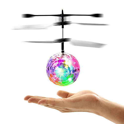 

Colorful Mini Drone Shinning LED RC drone Flying Ball Helicopter Light Crystal Ball Induction Dron Quadcopter Aircraft kids toys