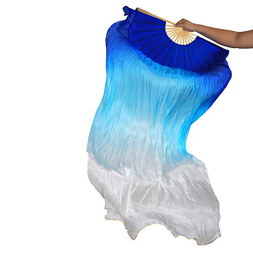 

Belly Dance Stage Props Women's Performance Silk Ruched Wand