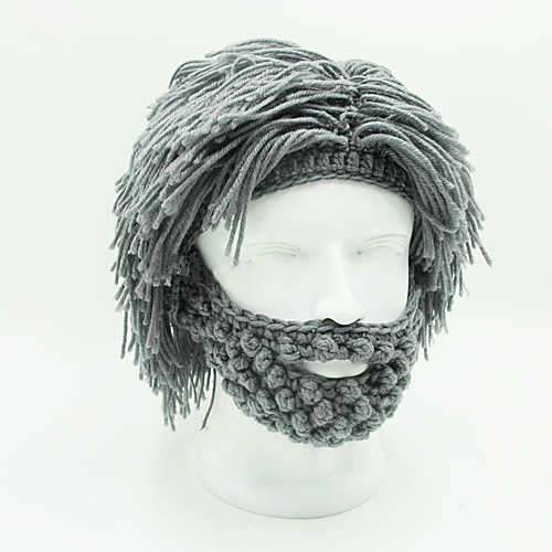 

Synthetic Wig Straight Straight Wig Short Grey Synthetic Hair Men's Gray OUO Hair