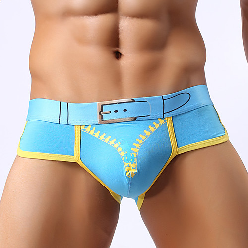 

Men's 1 Piece Basic Sexy Shorties & Boyshorts Panties / Briefs Underwear - Normal, Solid Colored Mid Rise White Black Red S M L