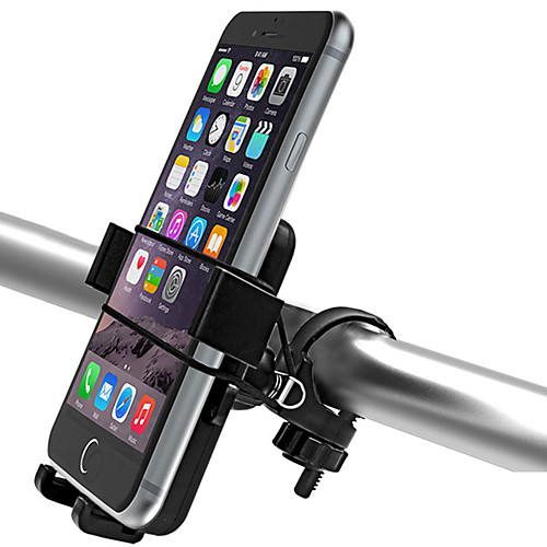 

Bike Phone Mount Adjustable Ultra Light (UL) Non-Skid for Road Bike Mountain Bike MTB ABS iPhone X iPhone XS iPhone XR Cycling Bicycle Black 2 pcs