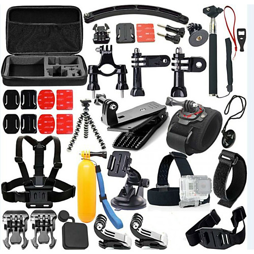 

Accessory Kit For Gopro Floating Hand Grip Waterproof 46 in 1 Adjustable 46 pcs 1039 Action Camera Gopro 5 Xiaomi Camera Gopro 4 Gopro 4 Silver Gopro 4 Session Diving Surfing Ski / Snowboard / SJCAM