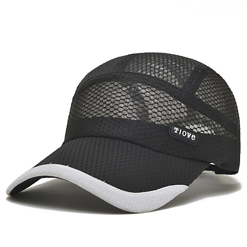 

Men's Unisex Hat Classic Quick Dry Comfortable Protective for Leisure Sports Baseball Spring Summer Black Gray