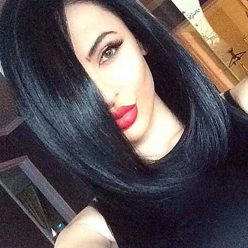 

Synthetic Wig Wavy Wavy Wig Black#1B Synthetic Hair Women's African American Wig Black