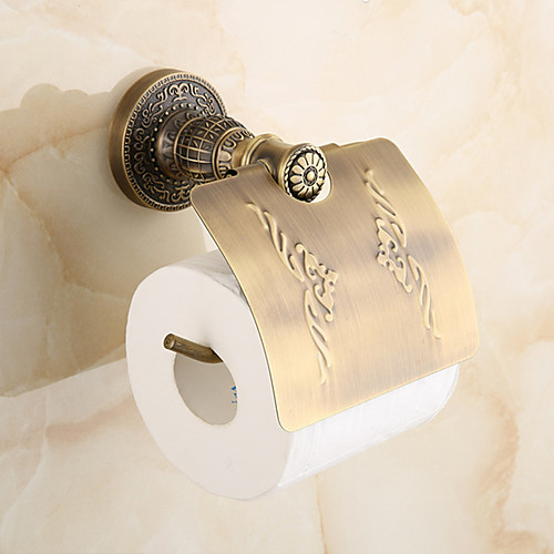 

Toilet Paper Holders Antique Brass 1 pc - Hotel bath