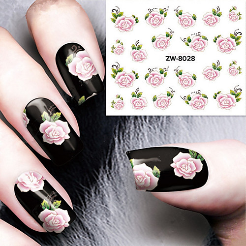 

1 pcs Water Transfer Sticker nail art Manicure Pedicure Fashion Daily