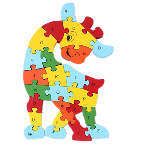 

1 pcs Jigsaw Puzzle Wooden Puzzle Wooden Model Novelty Wooden Kid's Adults' Toy Gift
