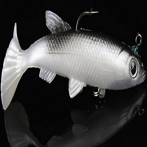 

1 pcs Metal Bait Fishing Lures Hard Bait Soft Bait Metal Bait Multifunction Sinking Bass Trout Pike Bait Casting General Fishing Metal