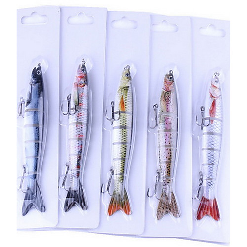 

1 pcs Hard Bait Soft Bait Fishing Lures Hard Bait Soft Bait Multifunction Sinking Bass Trout Pike Bait Casting General Fishing Soft Plastic