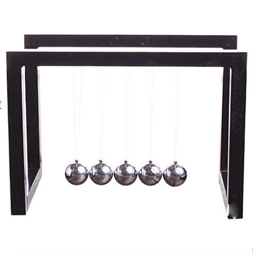 

Balls Newton Cradle Balance Balls Toy Square Plastic Iron Metal Girls' Boys' Gift