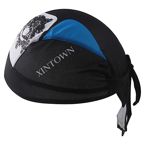 

XINTOWN Skull Caps Hat Headsweat Do Rag Windproof Sunscreen UV Resistant Breathable Quick Dry Bike / Cycling Black / Blue Winter for Men's Women's Unisex Camping / Hiking Fishing Cycling / Bike