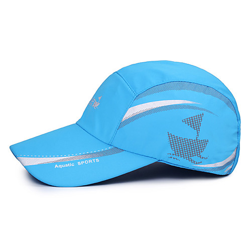 

Spandex Men's Women's Unisex Hat Cap Letter & Number Waterproof Sunscreen Breathable for Baseball Summer Yellow Fuchsia Sky Blue / Stretchy / Quick Dry